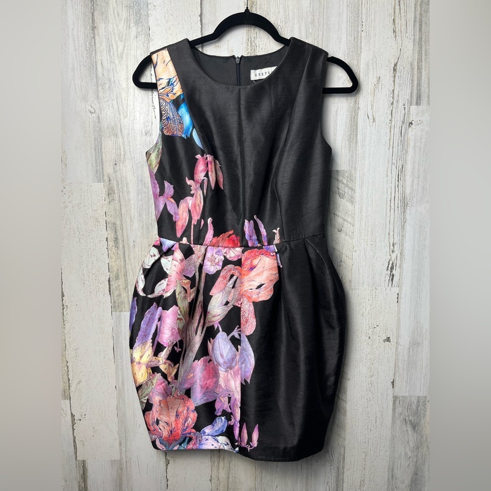 KEEPSAKE the Label Black Pink Sheath Mini Dress size Small